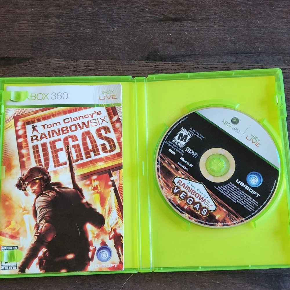 Tom Clancys Rainbow Six Vegas Xbox 360 Game‎ Complete In Box Tested